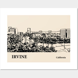 Irvine - California Posters and Art